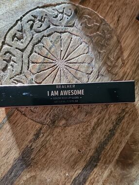 RealHer I Am Awesome Color-Rich Lip Gloss - Package Unopened